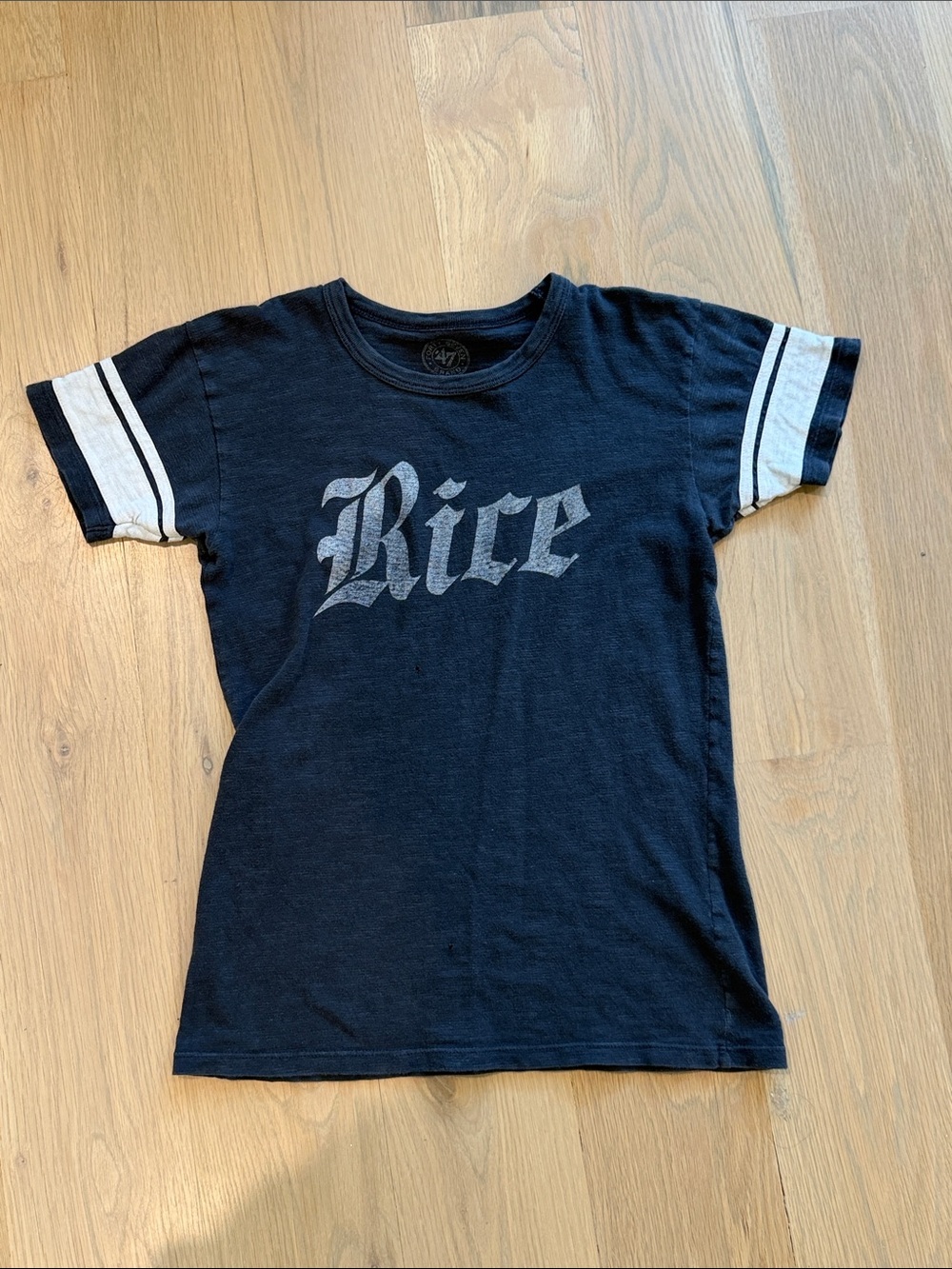 Rice University Vintage-Inspired Short Sleeve Tee